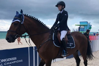 Hipismo: Lourdes Solórzano tuvo un buen comienzo en el Longines Tour