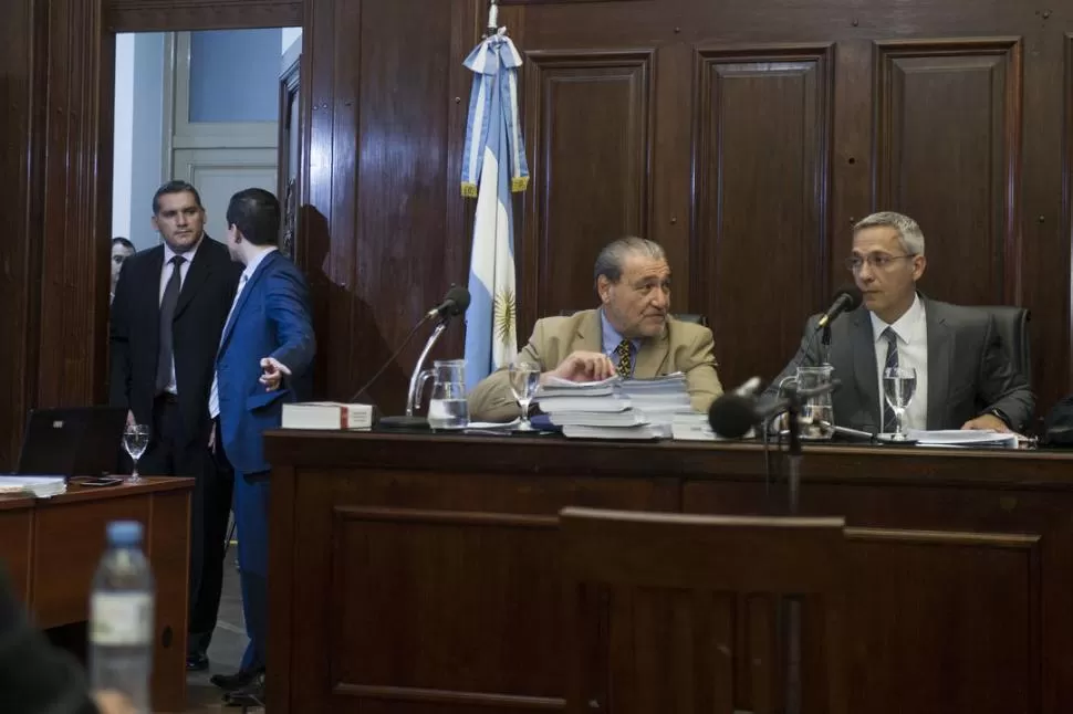 LISTA COMPLETA. Con el testimonio de Raúl Sanagua finalizaron las declaraciones de policías viales en el juicio. la gaceta / foto de jorge olmos sgrosso 