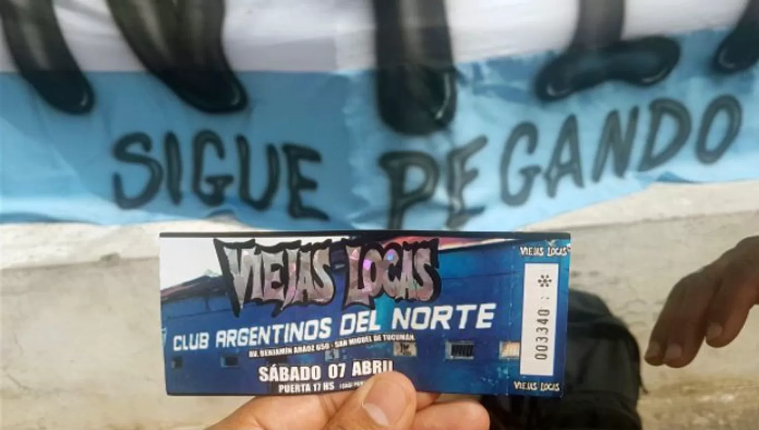 VIEJAS LOCAS EN TUCUMÁN. La banda regresa a los escenarios esta noche, en Argentinos del Norte. FOTO TOMADA DE TWITTER 