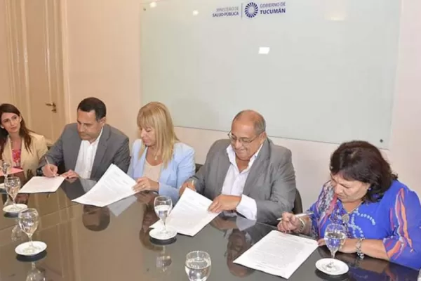 Los autoconvocados de la salud firmaron el acuerdo
