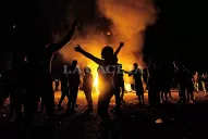 Las fotos de los incidentes en el frustrado recital de Viejas Locas