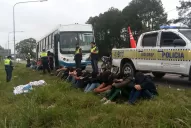 Secuestraron droga, celulares y dinero a 14 jóvenes que se dirigían al recital del Pity Álvarez