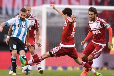River venció a Racing y entró en zona de clasificación a la Sudamericana 2019