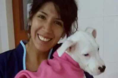 En un audio de 2016, Ana Ríos denuncia que su novio le pegó, la arrojó por una escalera y la arrastró por la calle