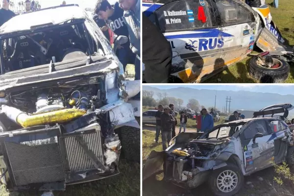 Video: el impactante accidente de David Nalbandian en el Rally de Tafí del Valle