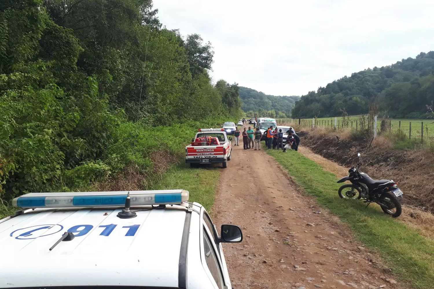 Las fotos del operativo para encontrar el avión que se estrelló en El Naranjo