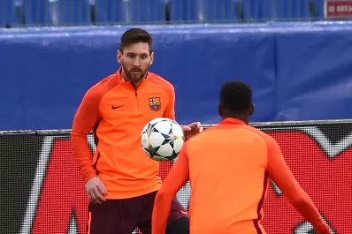 El rey Messi visita Roma