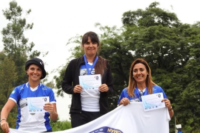 Yubrin, Bono y Asencio sonrieron en el podio