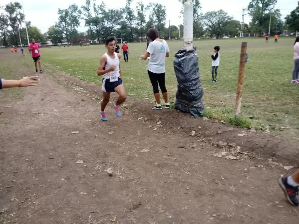 GRAN PROMESA. Córdoba se impuso en los 3.000 metros con 9’37”08/10.  GENTILEZA GUILLERMO RUBINO 