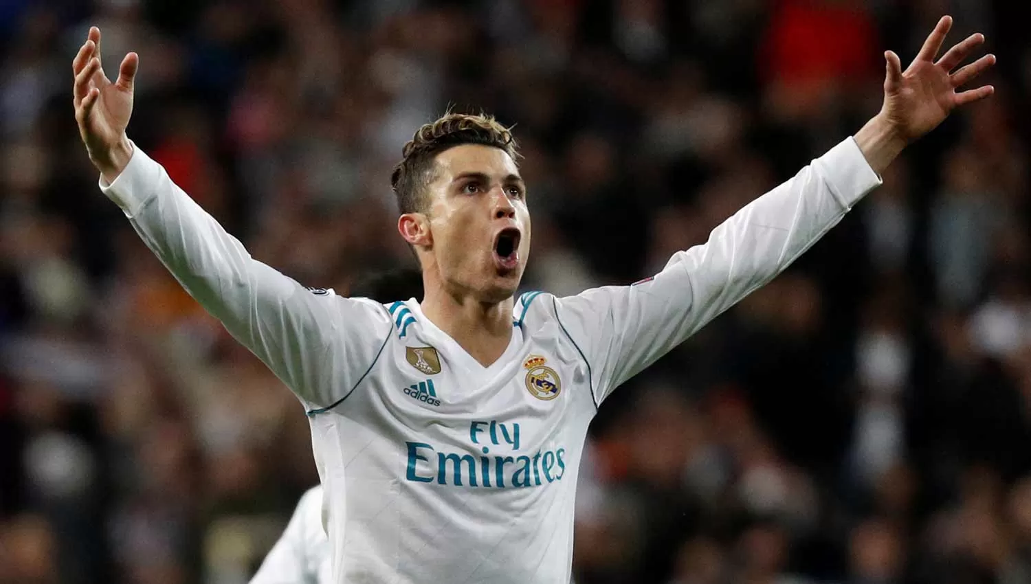 Cristiano festejó el pase a las semifinales. REUTERS