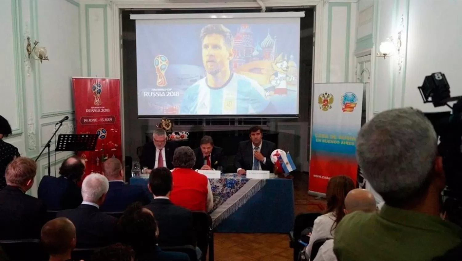 PRESENTACIÓN. Fue inaugurada la Casa del Hincha, en Buenos Aires. (FOTO TOMADA DE TWITTER)