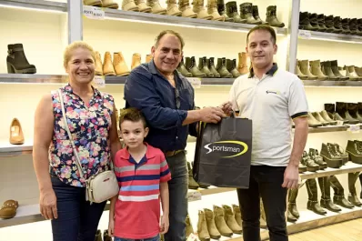 Compró zapatos en Sportsman con los Números de la Suerte de LA GACETA