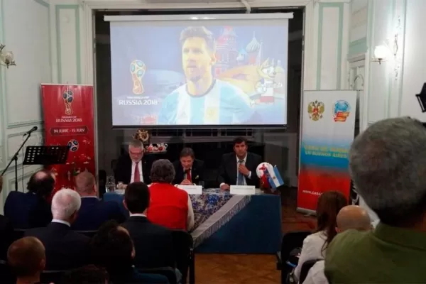 Por el Mundial de Rusia se inauguró en Buenos Aires la Casa del hincha