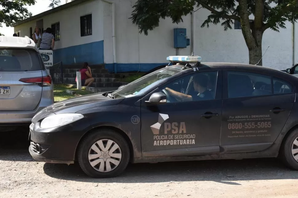 POLICIA DE SEGURIDAD AEROPORTUARIA. Tras el informe, a las 11.40, se activaron los protocoilos de búsqueda. la gaceta / foto de Analía Jaramillo