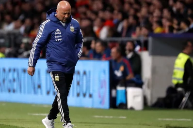 Selección nacional: Sampaoli se reunió en Ezeiza con Meza y Bustos