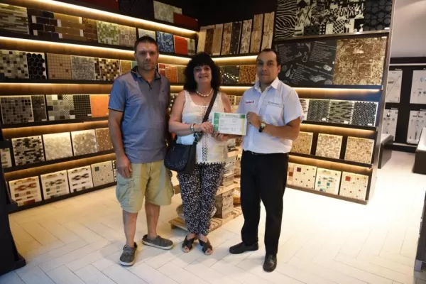 Con los Números de la Suerte de LA GACETA, renovó la cocina y el baño con productos de Zeramiko