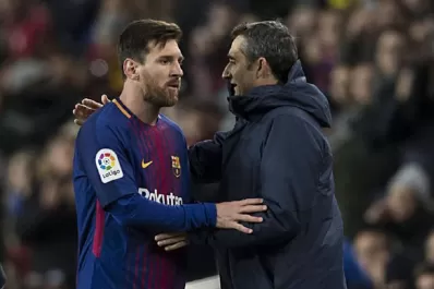 El técnico de Barcelona negó haber tenido una discusión con Messi
