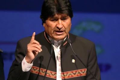 Evo Morales abogó por el desarrollo sin depredación