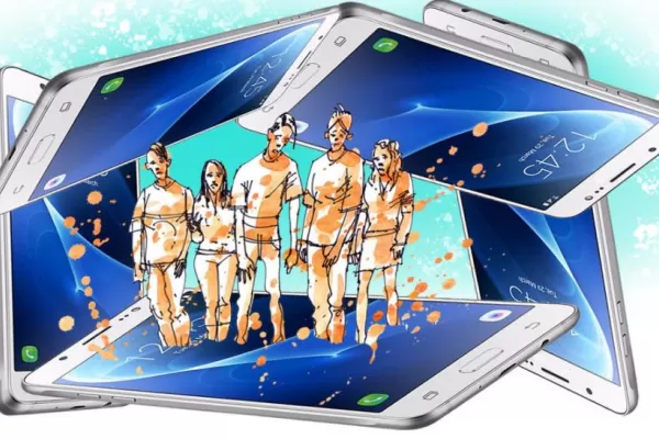 Inmovilizados por el móvil