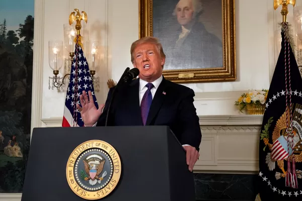 Trump celebró el bombardeo en Siria: fue perfectamente ejecutado