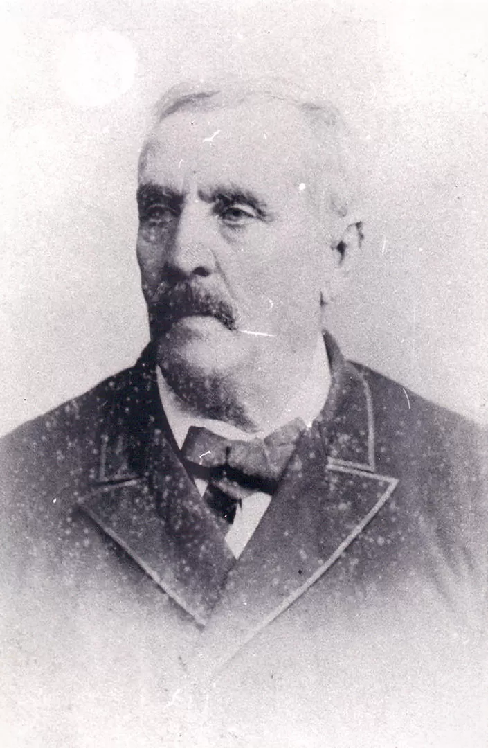 JOSÉ POSSE. Una fotografía del gran amigo tucumano de Sarmiento en sus últimos años. 