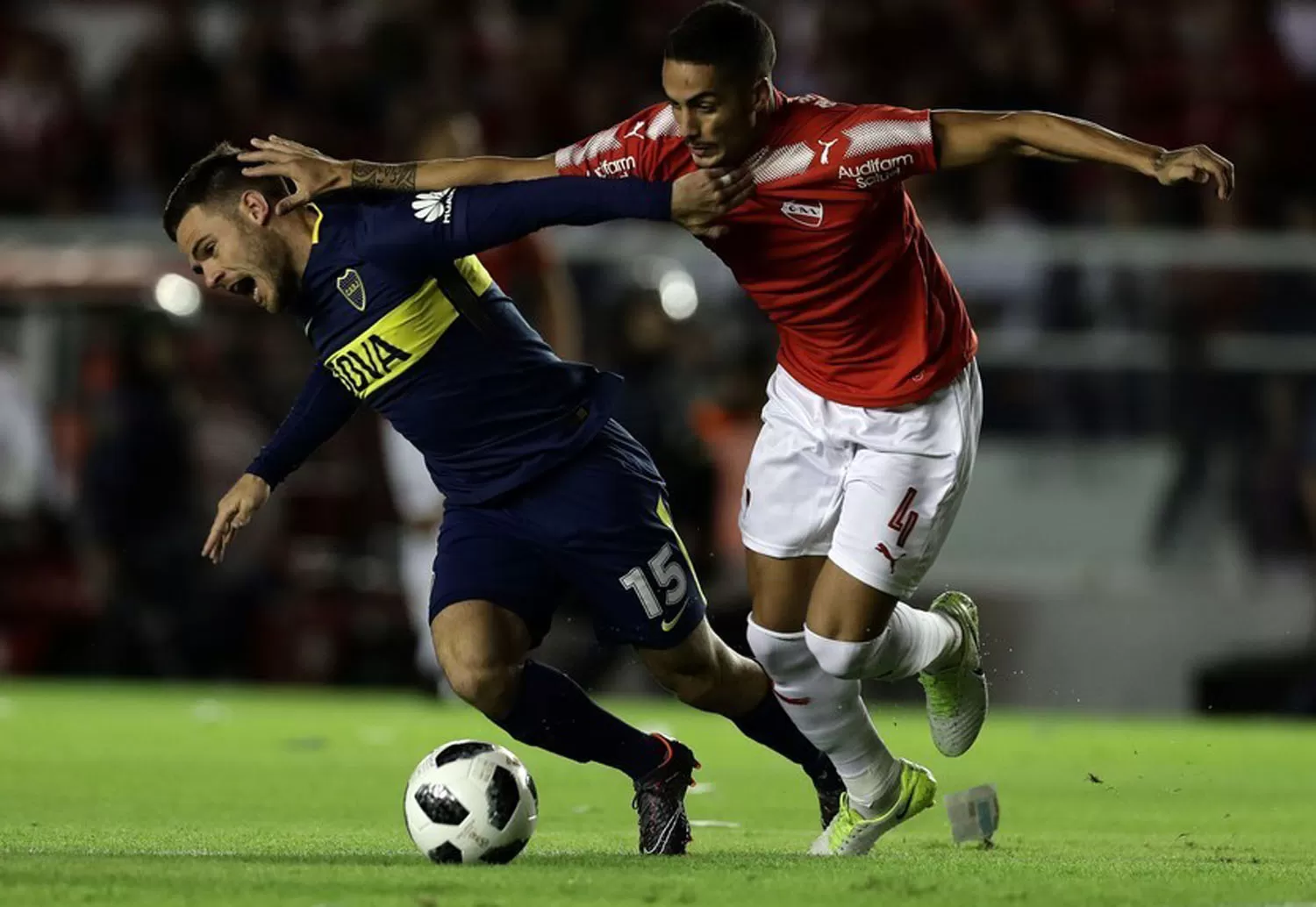 POR OTRO FESTEJO. Boca quiere vencer a Independiente para sacar más ventaja. FOTO TOMADA DE OLÉ.