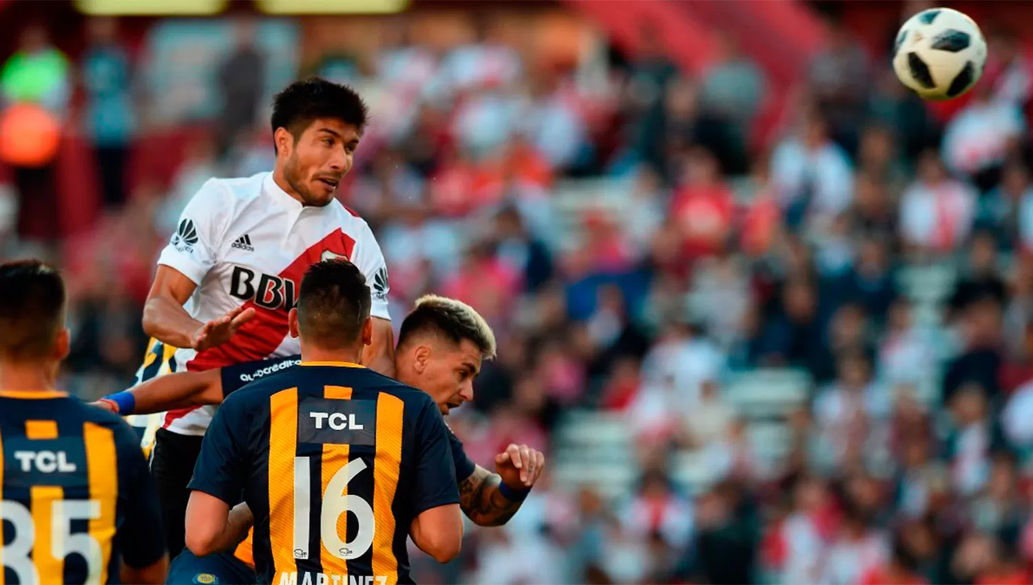 SACÓ VENTAJA. River aprovechó sus chances y venció a Central. (RIVER OFICIAL)