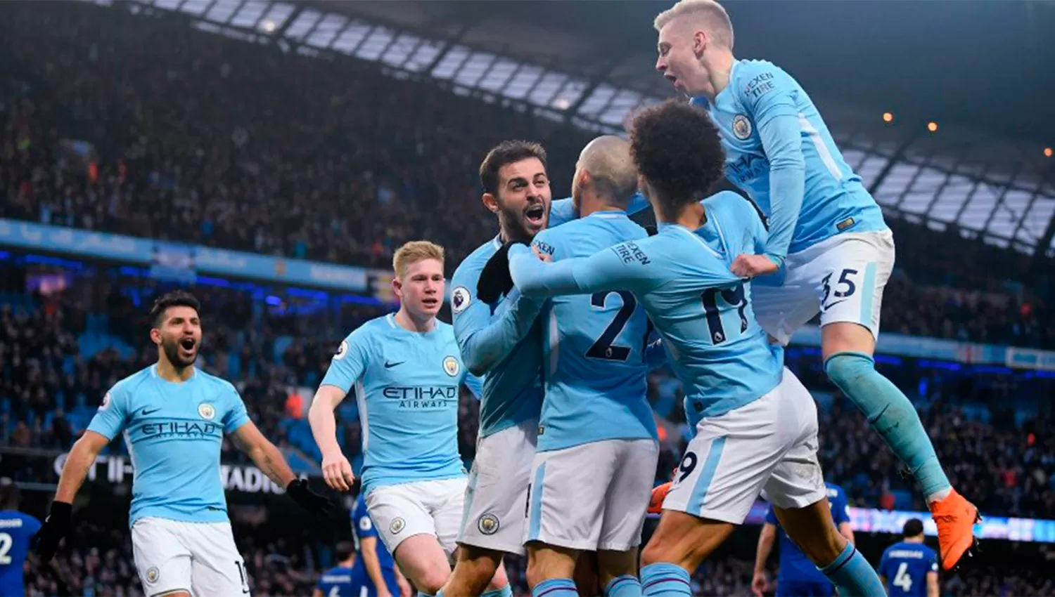 CAMPEONES. Manchester City se coronó en la Premier. (TYC SPORTS)