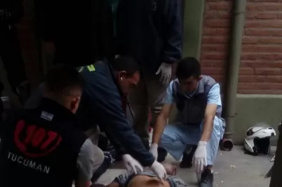 Protesta con quema de colchones en la comisaría 1ª
