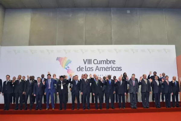 Macri ratificó en Lima que la Argentina no reconocerá las elecciones presidenciales de Venezuela