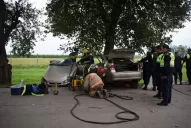 Tragedia en Cruz Alta: “no entiendo qué les pasó; no hay marcas de frenadas”