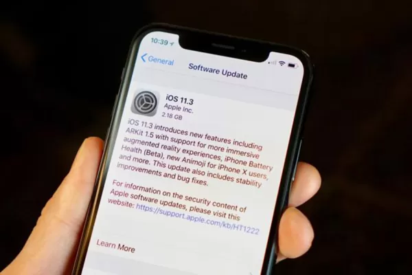 Tres novedades de la nueva actualización del iOS 11.3