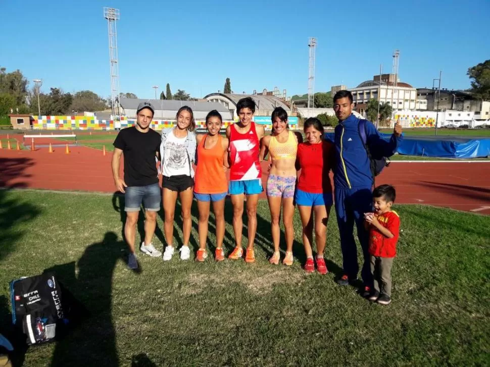 REPRESENTANTES. Los tucumanos sumaron puntos en el Nacional de Rosario. 