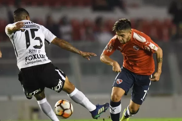 Libertadores: Independiente perdió con el Corinthians y se complican su chances