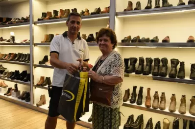 Con los Números de la Suerte de LA GACETA, adquirió zapatos y zapatillas en Sportsman