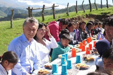 Actividades de Macri por fuera del protocolo