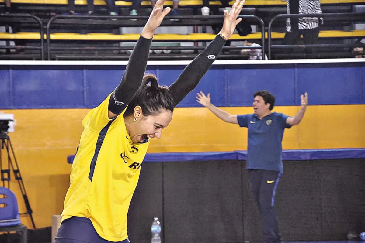 María de la Paz Corbalán tiene 19 años y es campeona con Boca