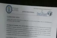La Junta Electoral de la UNT repudió el escrache de los estudiantes al decano de Agronomía