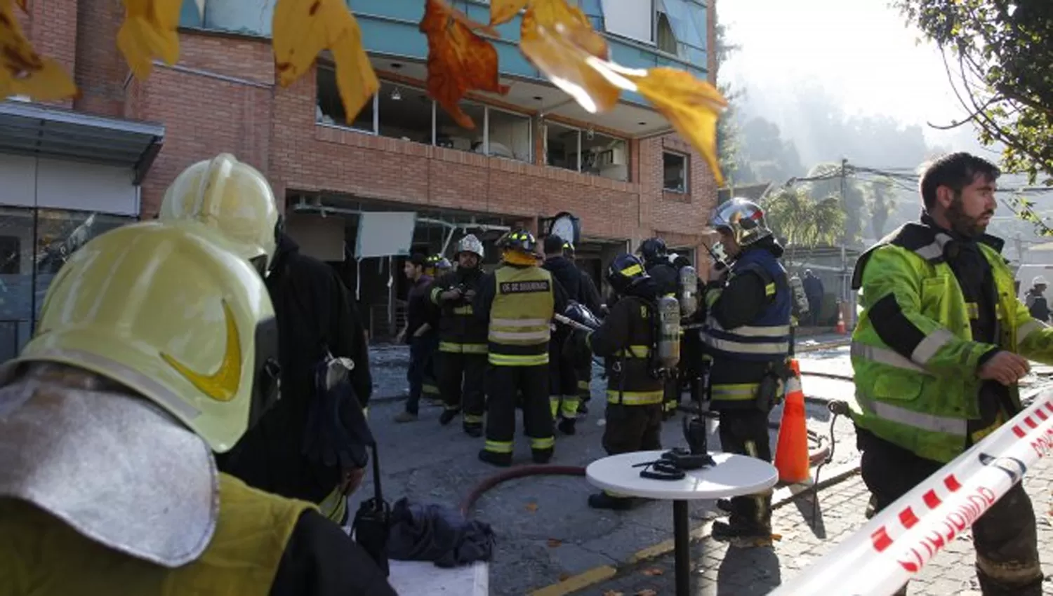 EXPLOSIÓN. Se produjo por una fuga de gas. FOTO TOMADA DE ELDIARIODELAREPUBLICA.COM