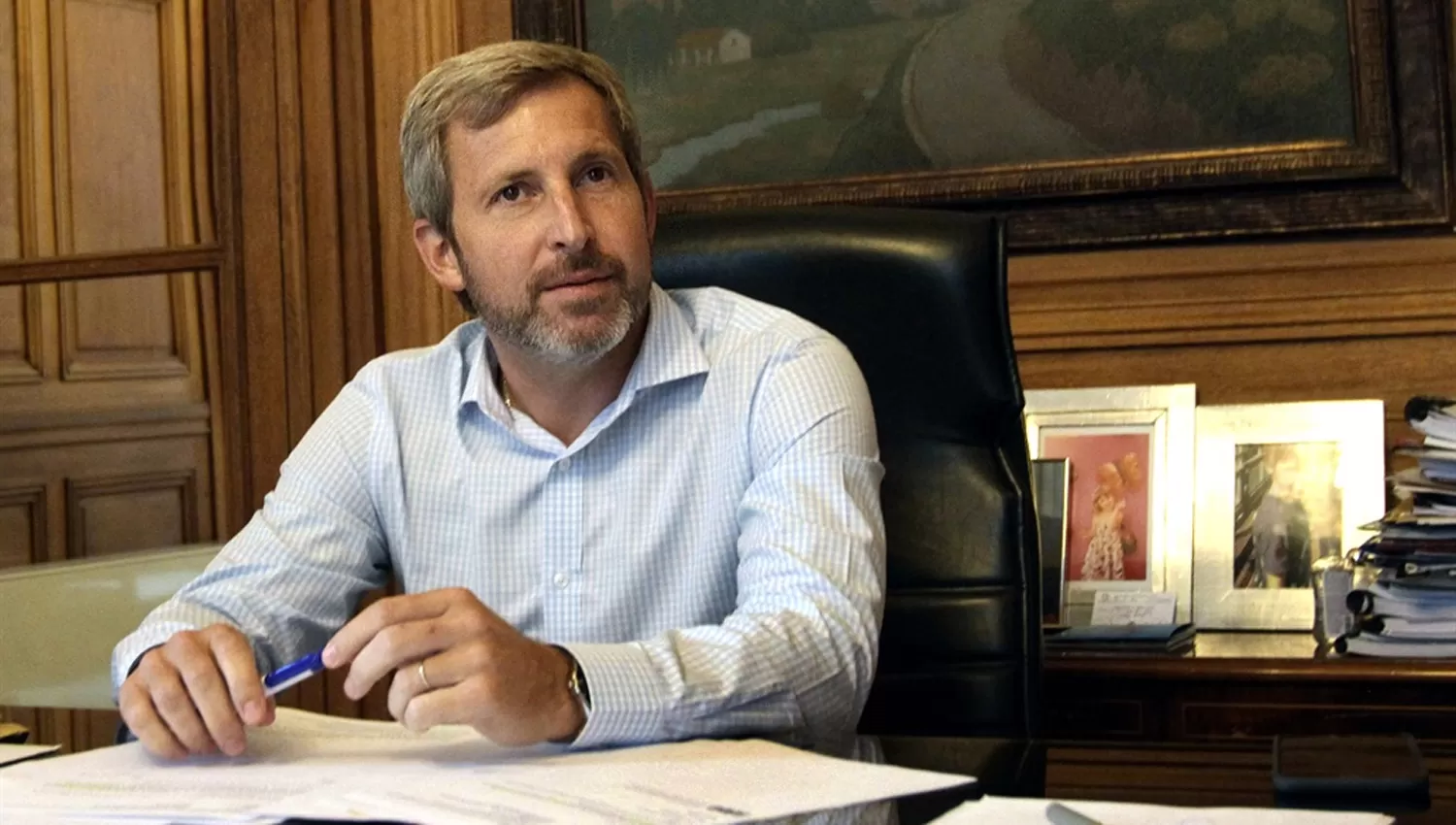 ROGELIO FRIGERIO. El ministro aseguró que estamos transitando el final de la corrección tarifaria, planeada para llevarse a cabo entre 4 y 6 años. FOTO TOMADA DE LANACION.COM.AR