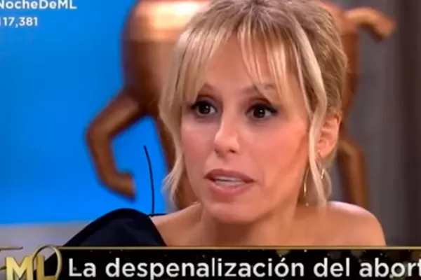 Mariana Fabbiani fue invitada al programa de Mirtha Legrand y contó que está a favor de la despenalización del aborto
