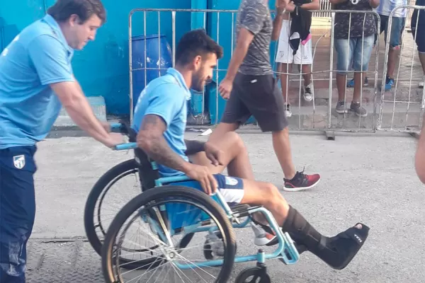 Atlético sufre: Toledo se habría cortado el tendón de Aquiles