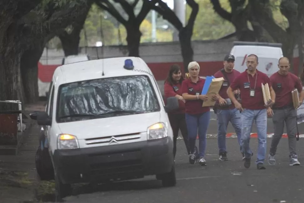 ALLANAMIENTOS. La denuncia de la médica Andrea Pennesi derivó en operativos y secuestro de documentos. lanacion.com.ar