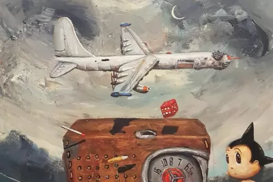 Pablo Iván Ríos expone en la Capital Federal sus personajes y objetos