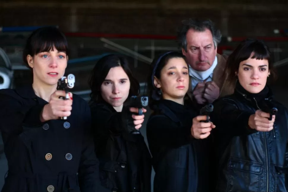 “LA FLOR”. La realización se proyectó en tres jornadas en Buenos Aires.  