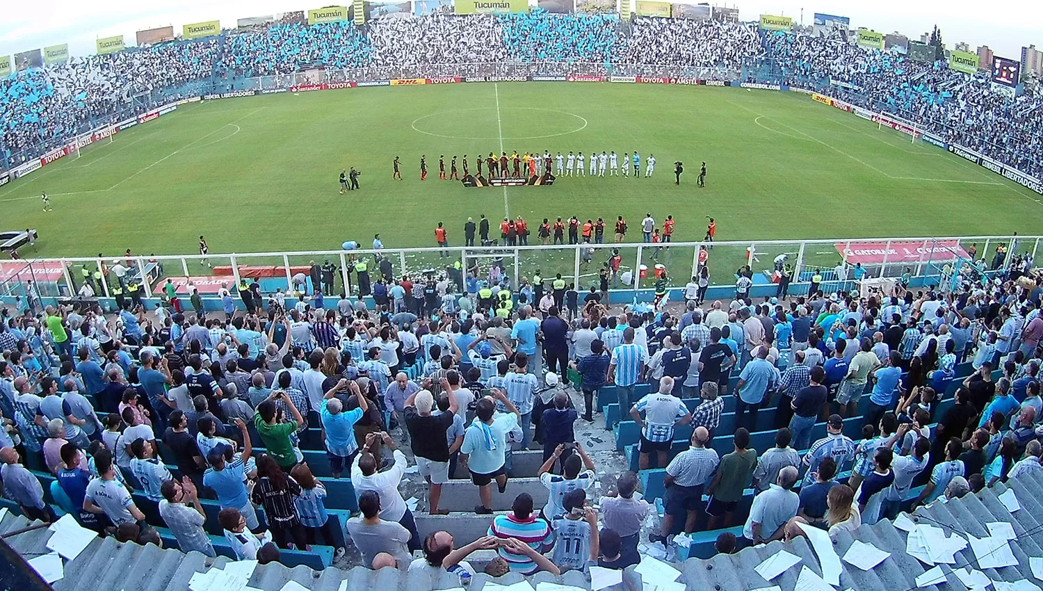 Se espera una gran cantidad de hinchas para el encuentro de esta tarde. LA GACETA/FOTO DE OSVALDO RIPOLL (ARCHIVO)