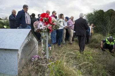 “Puse el pie junto al barranco y la vi; casi la toco”, contó Alberto Lebbos