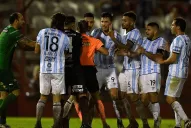 Zielinski tras la caída de Atlético: no soy de chillar pero me pareció que hubo un claro penal en la última jugada