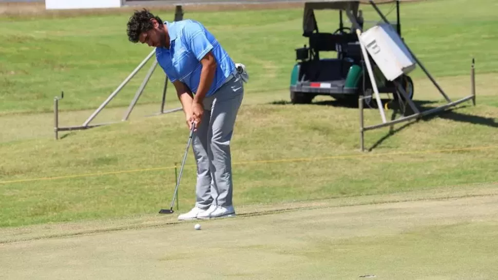 ACERTÓ TODO. Ledesma tuvo una efectividad muy alta arriba del green en Indiana. pgatour