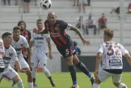 San Lorenzo empató con sufrimiento y dejó escapar dos puntos en Paraná